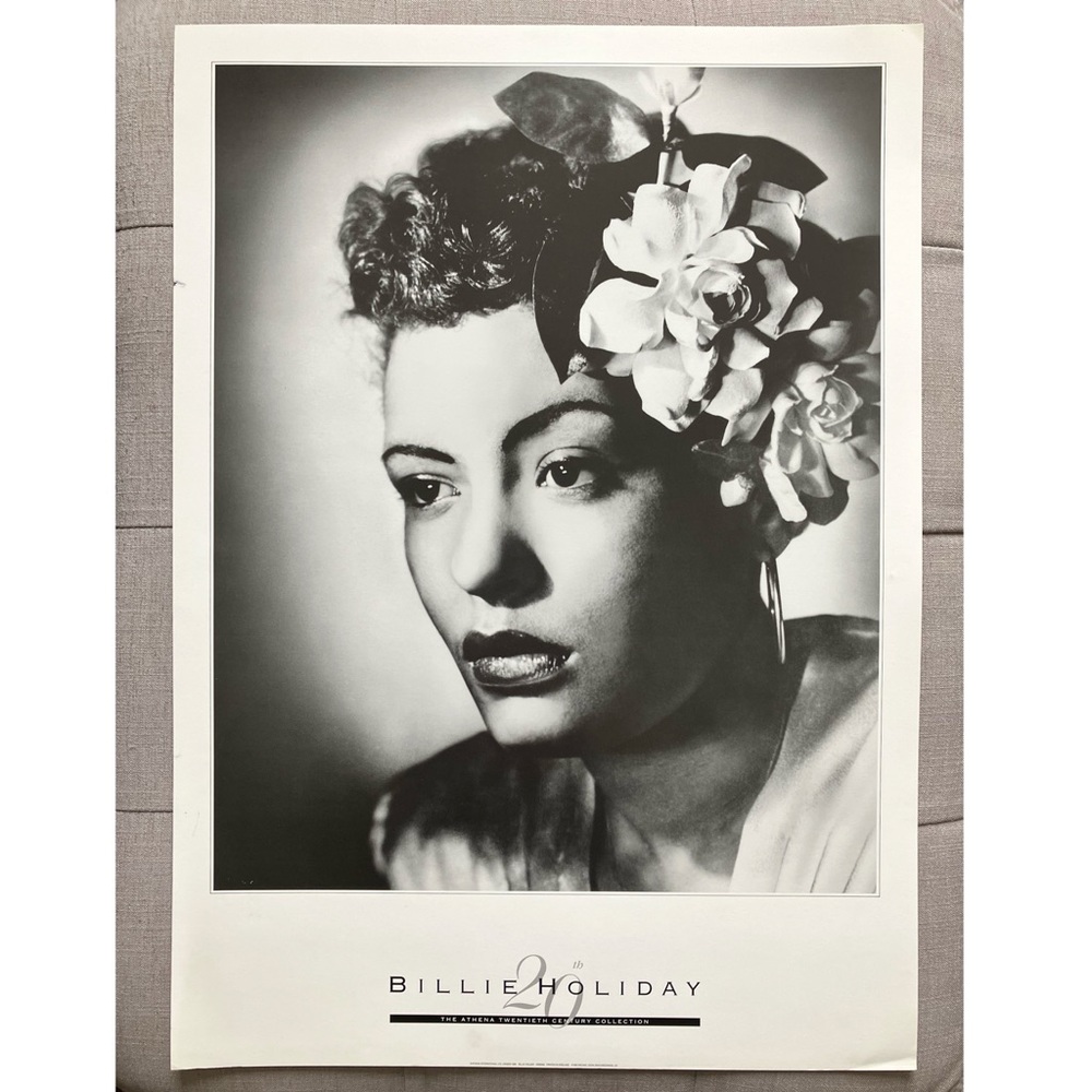 Billie Holiday poster 1990